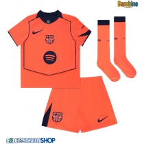 Maglie da calcio Barcelona Alejandro Balde #3 Terza Maglia Bambino 2025-26 Manica Corta (+ Pantaloni corti)